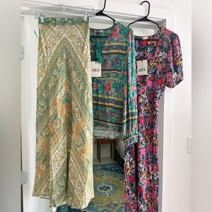 Spell & The Gypsy Collective Madame Peacock Maxi Skirt BNWT Size XS